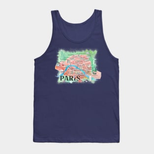 Paris, France Tank Top